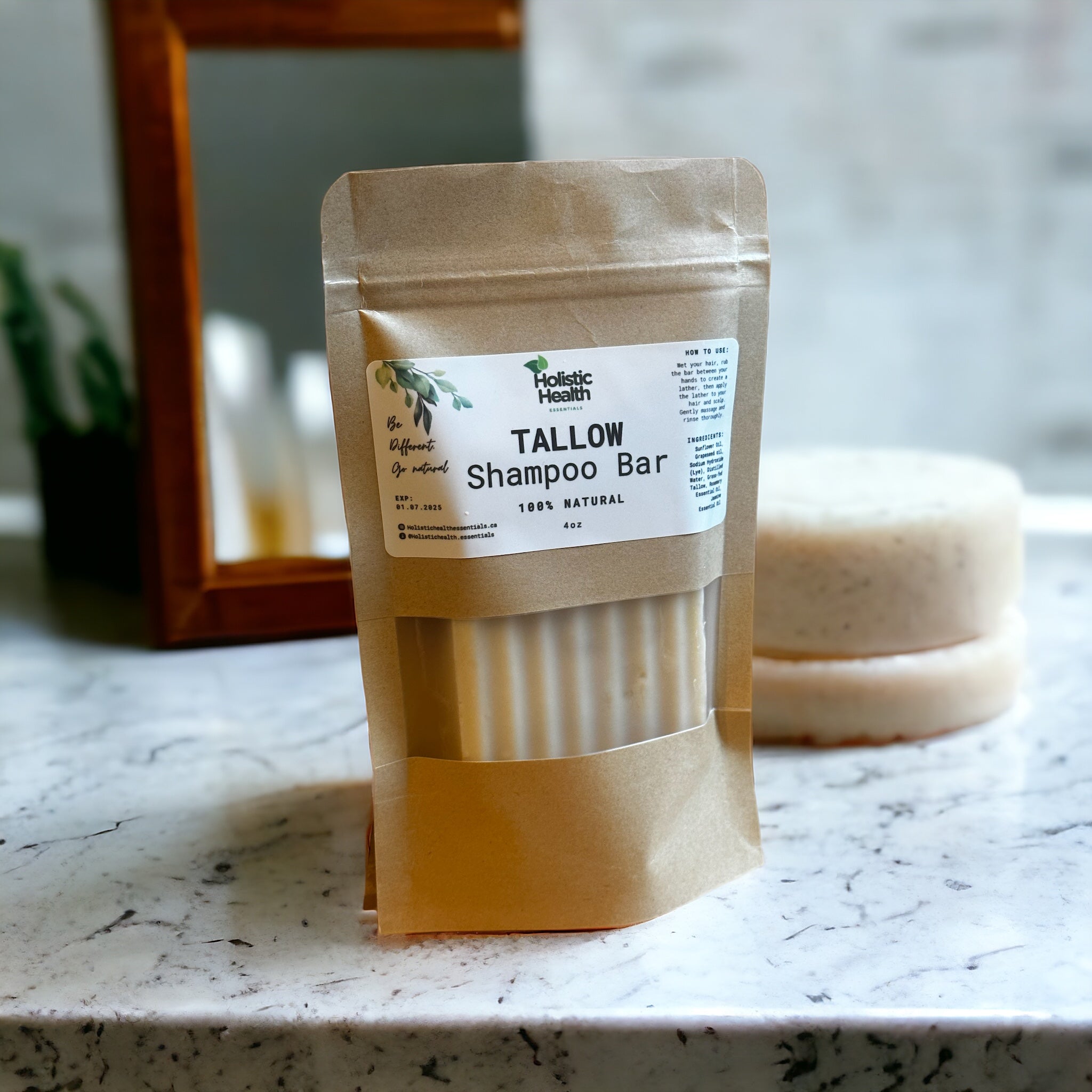 Tallow Shampoo/Body Bar