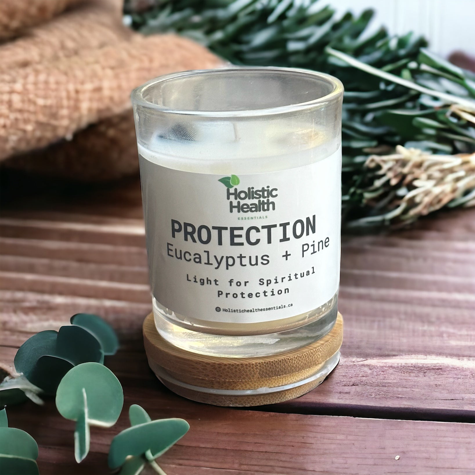 Protection Candle | Eucalyptus Pine