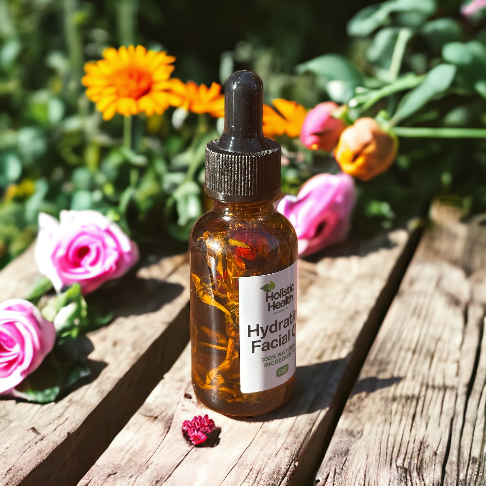 Hydrating Floral Infused Facial Oil