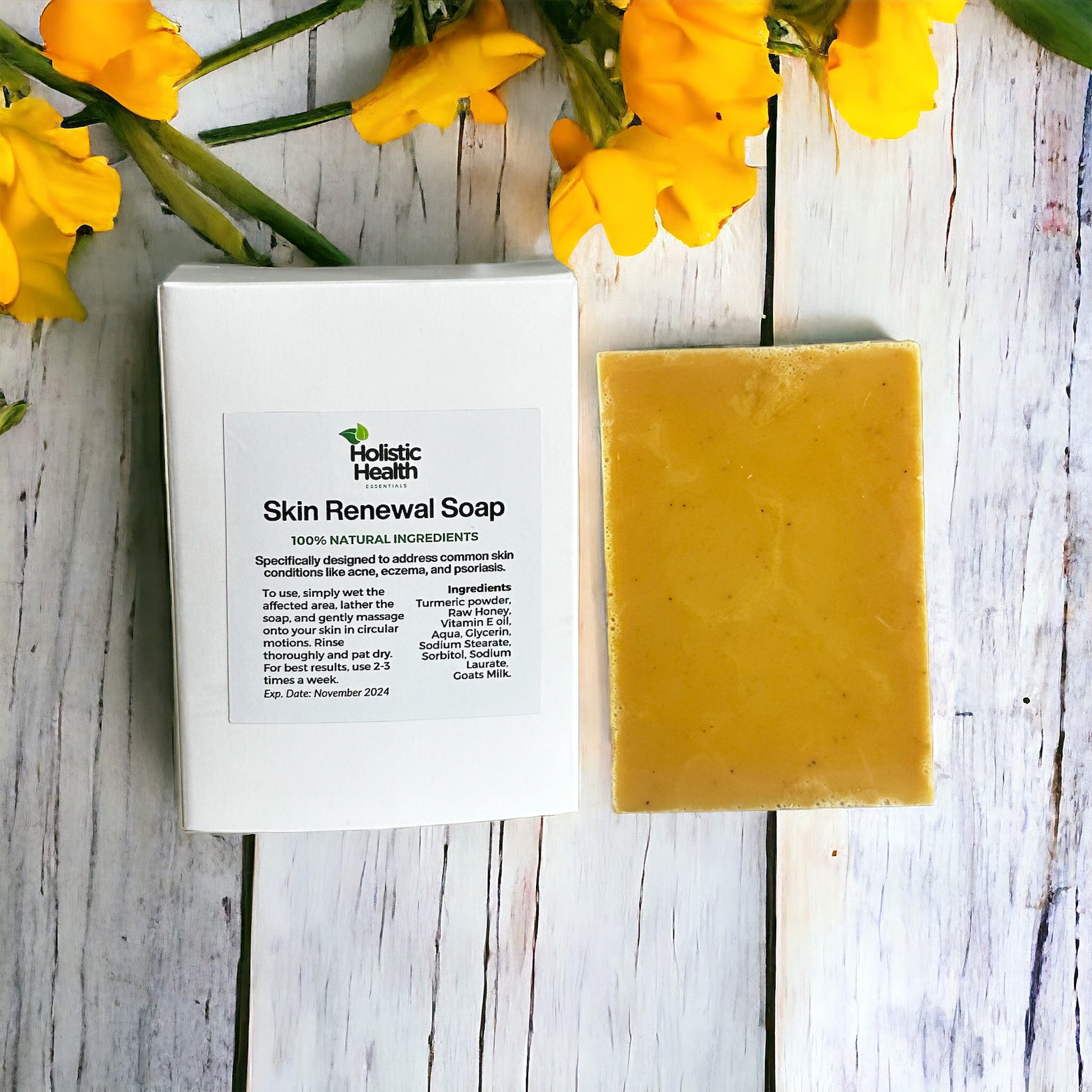 Skin Renewal Soap | Turmeric & Honey
